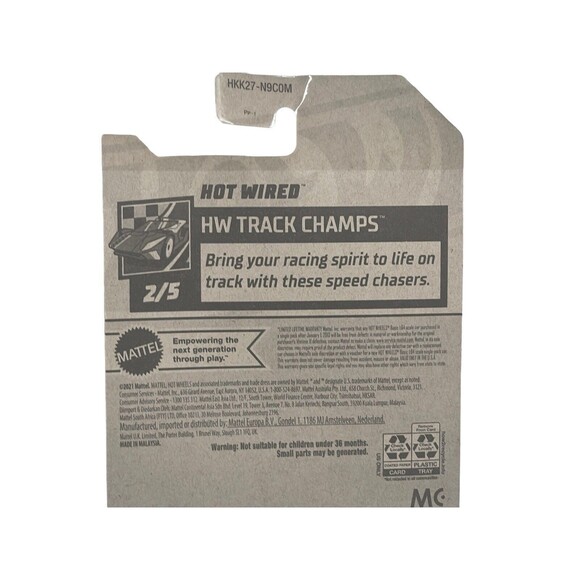 2023 Hot Wheels HW TRACK CHAMPS 2/5 Hot Wired 41/250 (Yellow) - Picture 6 of 10